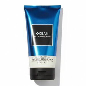 Bath & Body Work Ocean 2 - In -1 Body Scrub & Wash For Men
